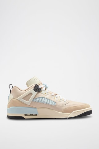 Spizike Low en cuir - Blanc et rose - Jordan