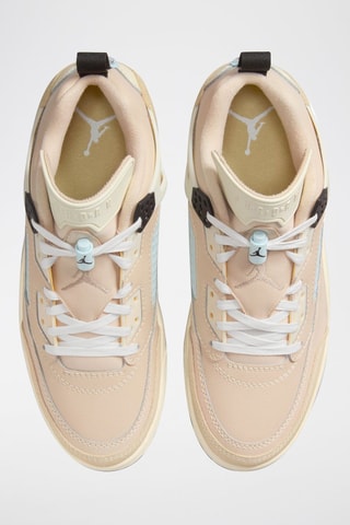 Spizike Low en cuir - Blanc et rose - Jordan