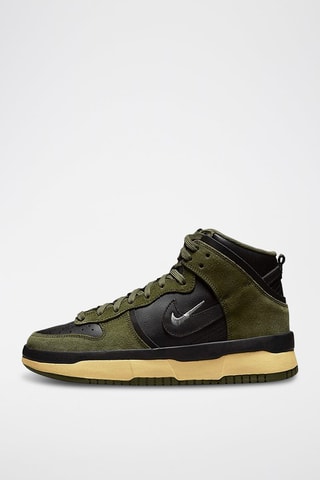 Nike Dunk High Rebel en cuir - Kaki