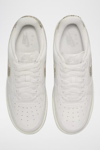Nike Air Force 1 en cuir - Blanc