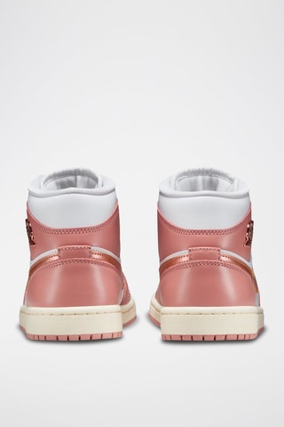 Air Jordan 1 Mid SE en cuir - Rouge