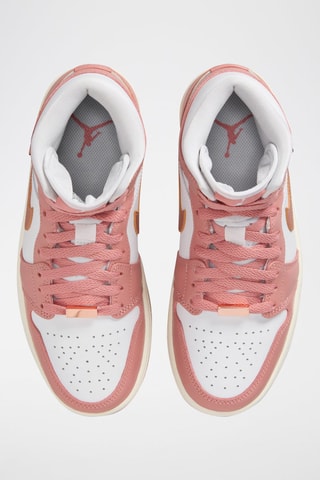 Air Jordan 1 Mid SE en cuir - Rouge