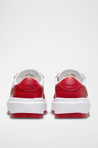 Air Jordan 1 Elevate Low en cuir - Blanc et rouge