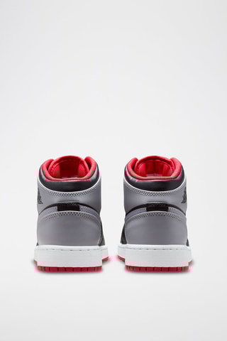 Air Jordan 1 Mid en cuir - Noir