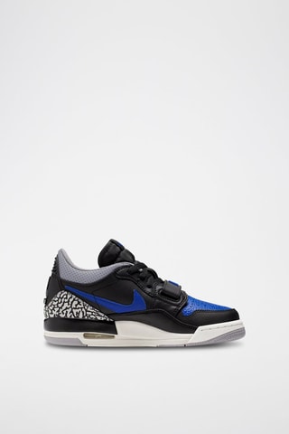 Air Jordan Legacy 312 Low en cuir - Noir et bleu roi