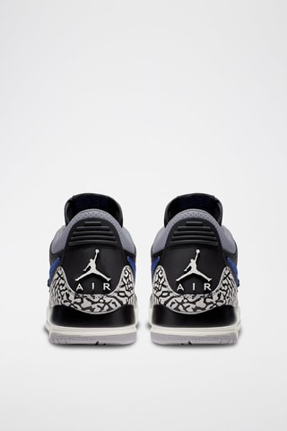 Air Jordan Legacy 312 Low en cuir - Noir et bleu roi