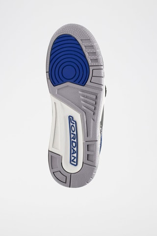 Air Jordan Legacy 312 Low en cuir - Noir et bleu roi