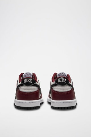 Nike Dunk Low en cuir - Rouge