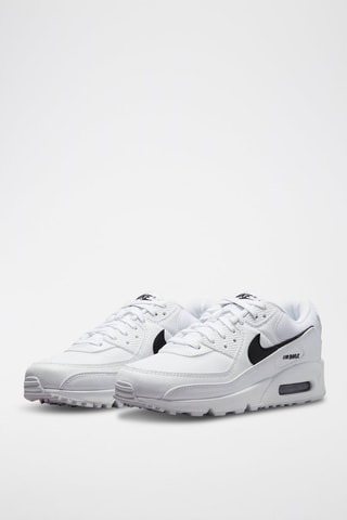  Nike Air Max 90 en cuir - Blanc