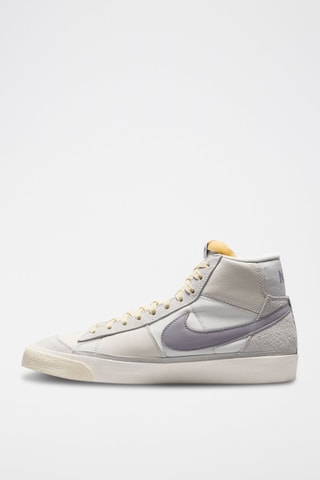Nike Blazer Mid Pro Club en cuir - Blanc
