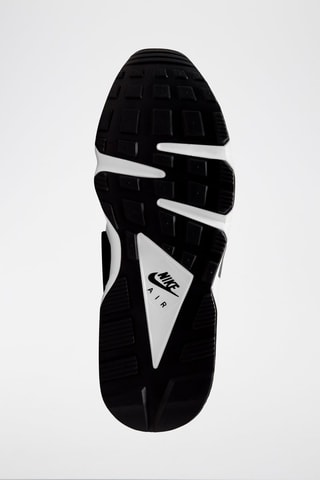 Air Huarache en cuir - Noir et blanc