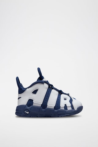 Nike Air More Uptempo - Blanc et bleu marine