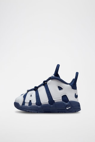 Nike Air More Uptempo - Blanc et bleu marine