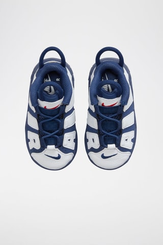 Nike Air More Uptempo - Blanc et bleu marine