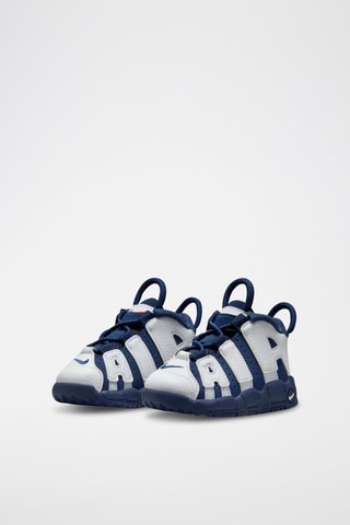 Nike Air More Uptempo - Blanc et bleu marine