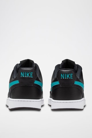 Nike Court Vision Low en cuir - Noir