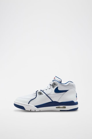 Nike Air Flight 89 en cuir - Blanc
