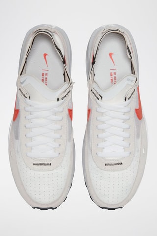 Waffle One en nubuck Blanc et beige