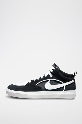 Leo Baker en cuir et satin - Noir - Nike