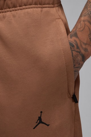 Pantalon polaire de basketball Jordan Sport Crossover - Marron