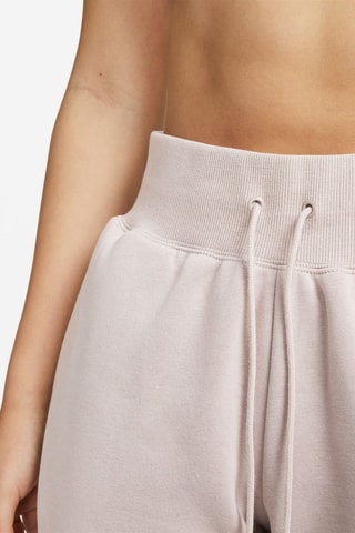Pantalon polaire taille haute Nike Sportswear Phoenix - Taupe