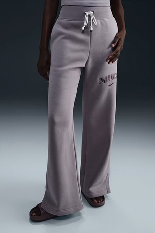 Pantalon regular polaire Phoenix - Violet - Nike