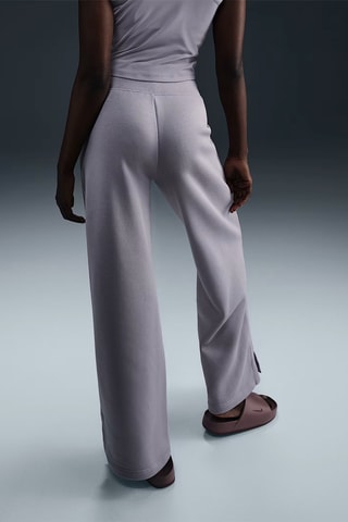 Pantalon regular polaire Phoenix - Violet - Nike