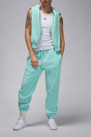 Pantalon polaire de basketball Jordan Brooklyn - Vert clair