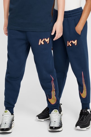 Pantalon polaire de football Kylian Mbappé Nike Club - Bleu marine