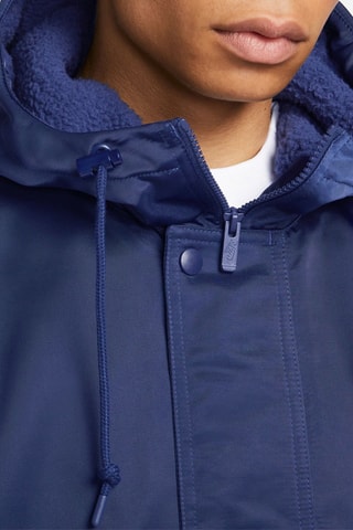 Parka à capuche Nike Club - Bleu marine