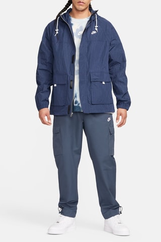 Ciré à capuche Nike Club - Bleu marine