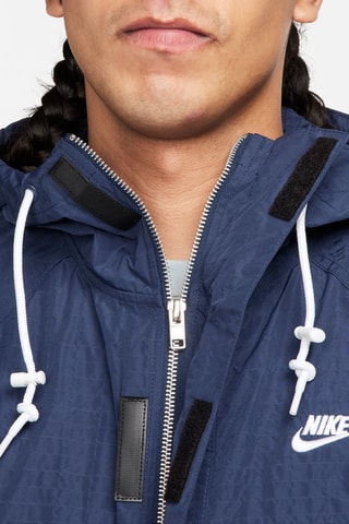 Ciré à capuche Nike Club - Bleu marine