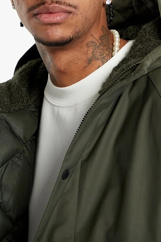 Parka à capuche Nike Life - Kaki