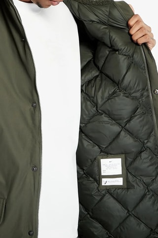 Parka à capuche Nike Life - Kaki