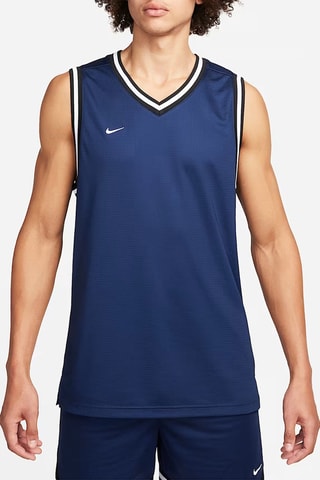 Maillot de basketball sans manches ADN - Bleu marine - Nike