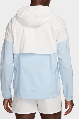 Veste de running à capuche Nike Windrunner - Blanc