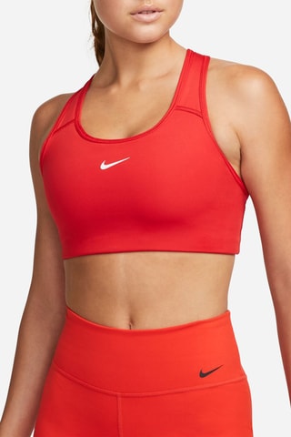 Brassière d’entraînement push-up Swoosh - Rouge - Nike