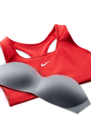 Brassière d’entraînement push-up Swoosh - Rouge - Nike