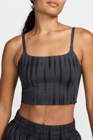 Brassière d'entraînement tie and dye Nike One - Noir