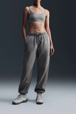 Brassière de sport push-up Nike Alate Trace - Gris