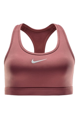 Brassière de sport ampliforme Nike Swoosh Medium Support - Vieux rose