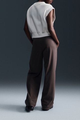 Crop top polaire Phoenix - Blanc