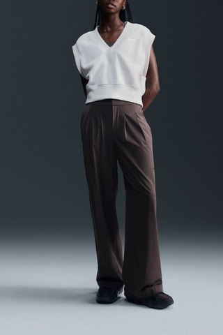 Crop top polaire Phoenix - Blanc