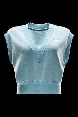 Crop top polaire Phoenix - Ciel