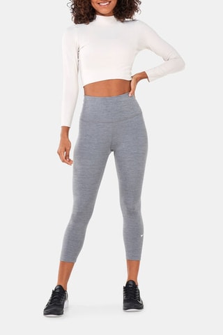Crop top Nike Yoga Luxe - Blanc