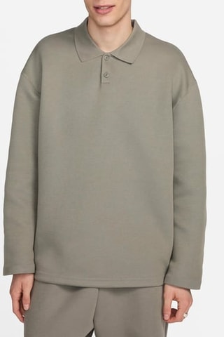 Polo polaire Tech Reimagined - Vert foncé - Nike