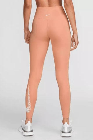 Legging de course 7/8 taille haute Nike Running Swoosh Dri-FIT - Rose