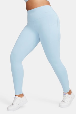 Legging d’entraînement taille haute Nike Universa - Bleu clair