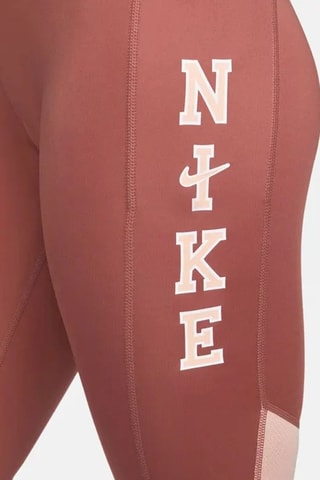 Legging de running taille haute Swoosh Run Fast Dri-FIT - Vieux rose
