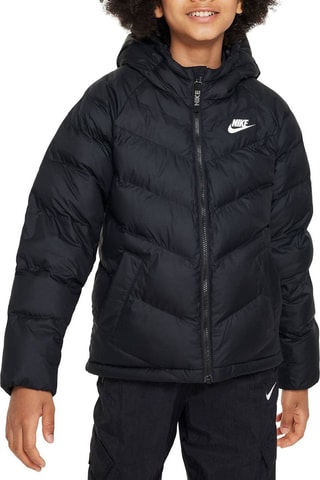 Doudoune à capuche - Noir - Nike